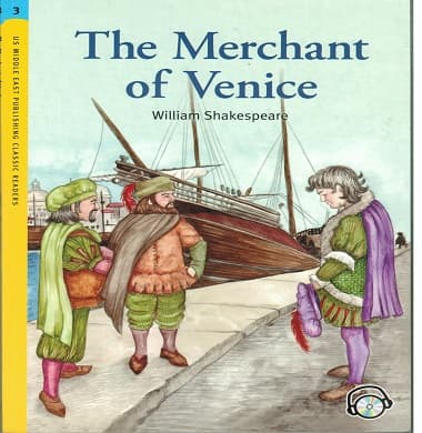 US Middle East Classic Readers - Level 3 – The Merchant of Venice Student's Book with Audio CD