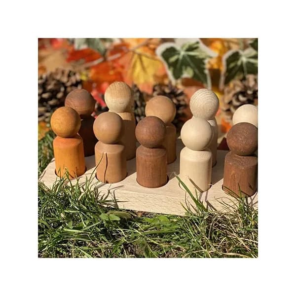 Multicultural Peg People