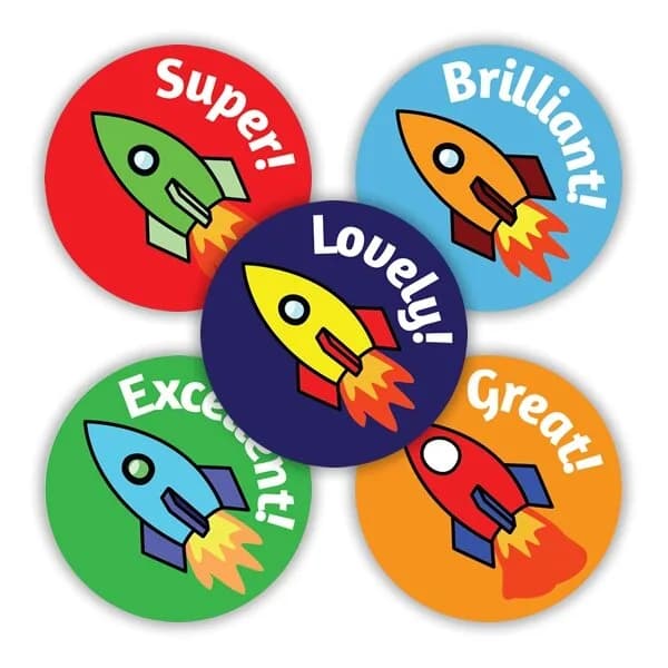 Sticker - Praise Rockets Variety