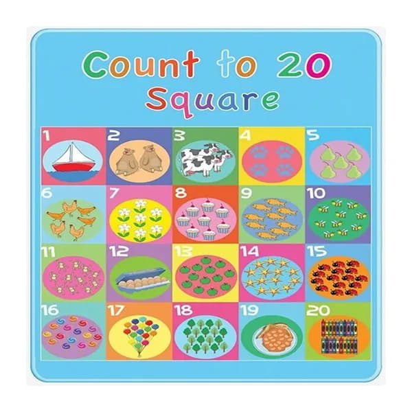 “Count to Twenty” Poster A2