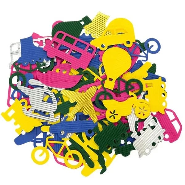 Themed Corrugated Shape Packs- Transport