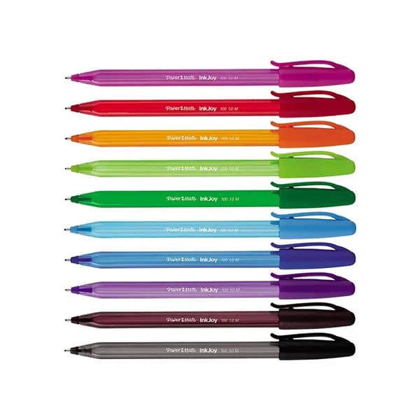 Coloured Rectratable Ballpoint Pens