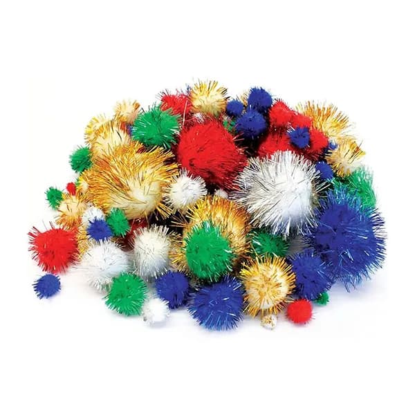 Glitter Pompoms