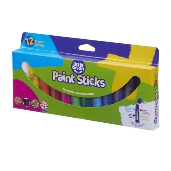 Little Brian Paint Sticks - Box Set Assorted Colours