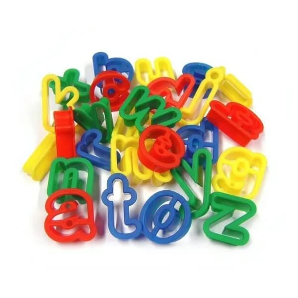 Dough Cutters- Lower Case Alphabet