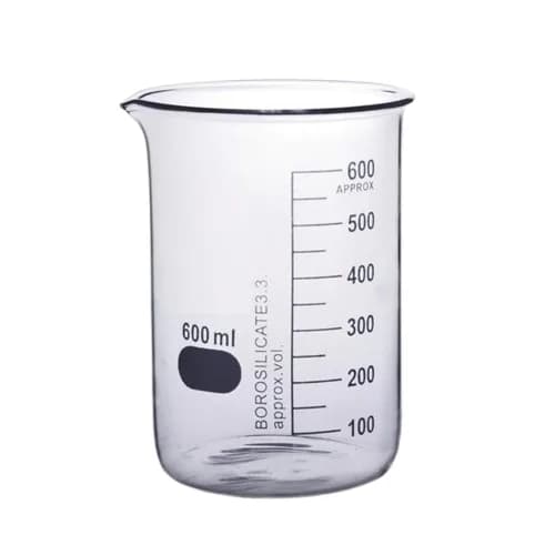 Glass Beaker 600ml
