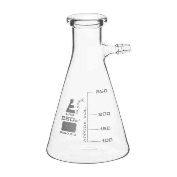 Conical Flask with side hole arm 100ml