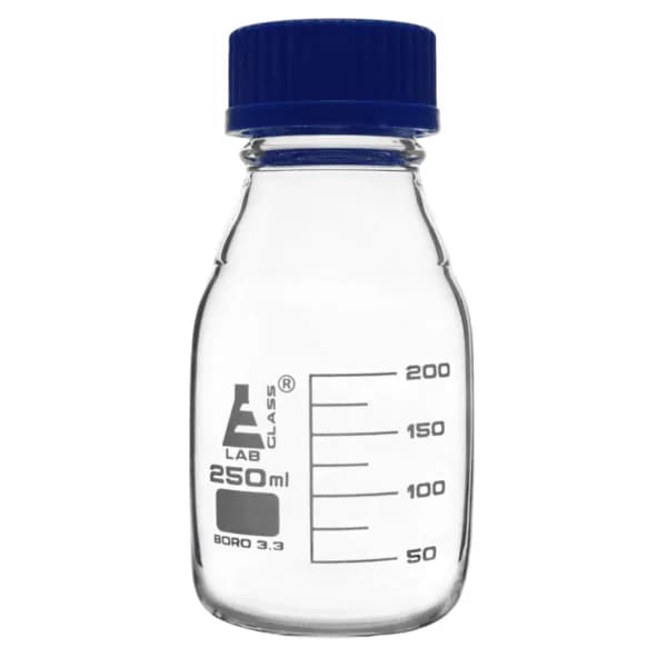 Reagent bottle with screw cap 250ml