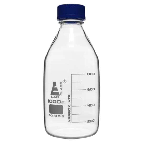 Reagent bottle with screw cap 1000ml