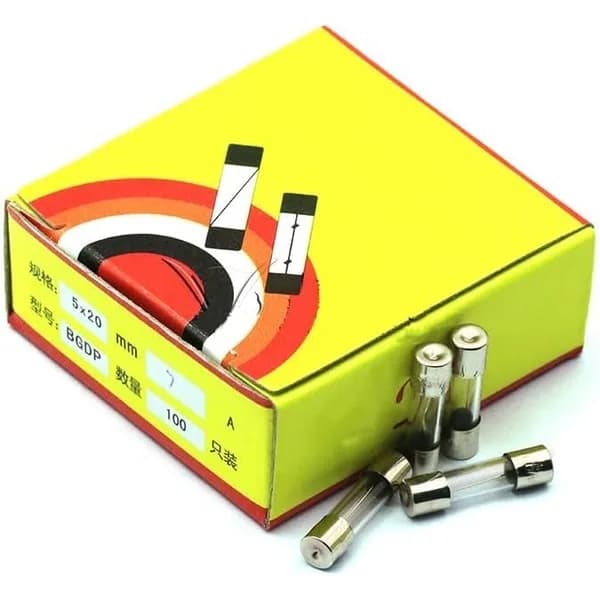 5x20mm Glass Fuse 250V 5A