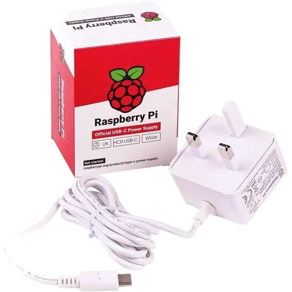 UK Plug Raspberry Pi 4B 5.1V 3A 1.5m Power Adapter