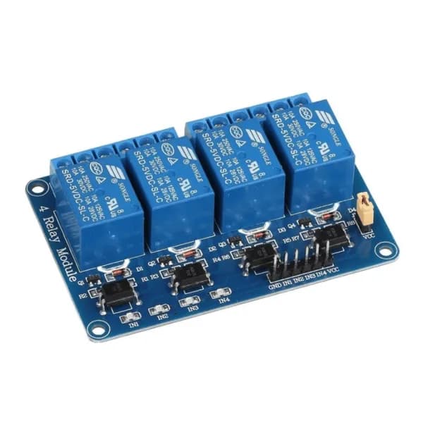 5V 4 Channel Optocoupler Relay Module