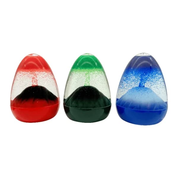 Sensory Volcano Liquid Timers