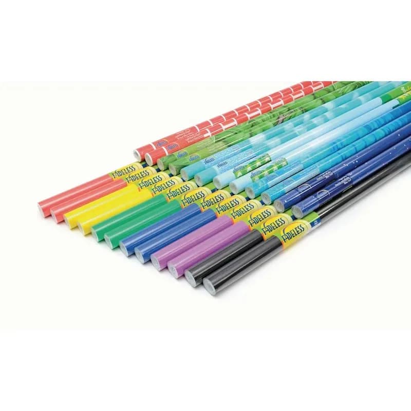 Fadeless Poster Paper Rolls Assortment- Mixed Design 1218mm x 3.6m