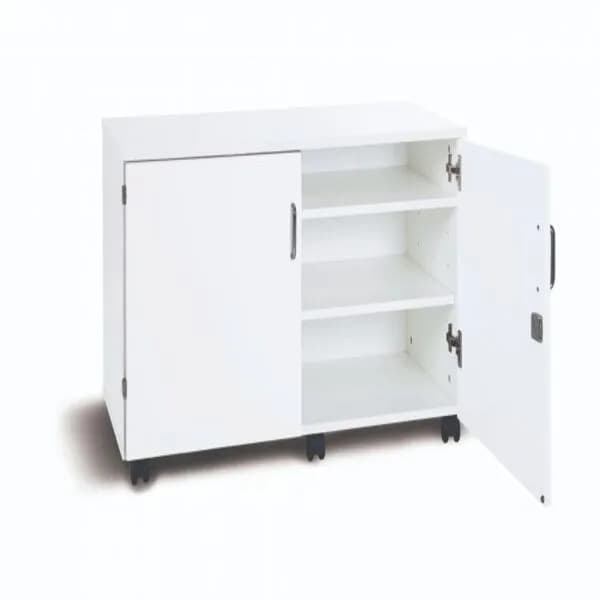 Cupboard with 2 adjustable shelves