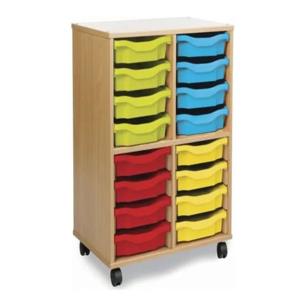Multipurpose Tray Unit - 16 Shallow Trays