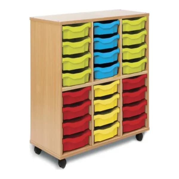 Multipurpose Tray Unit - 24 Shallow Trays