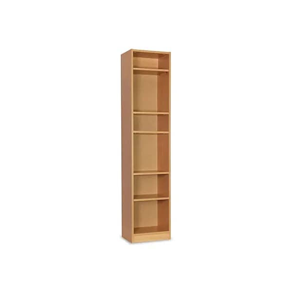 Open Bookcase With 1 Fixed and 2 Adjustable Shelves - H1250mm