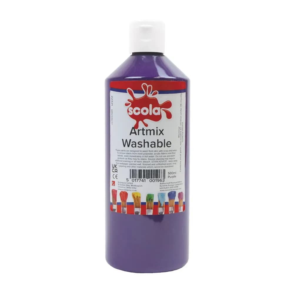 Artmix Washable Purple - 500ml