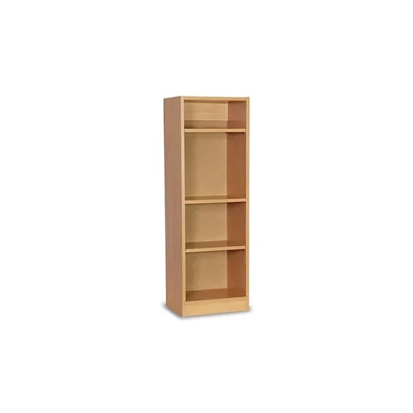 Narrow Sided Open Bookcase - H1200mm