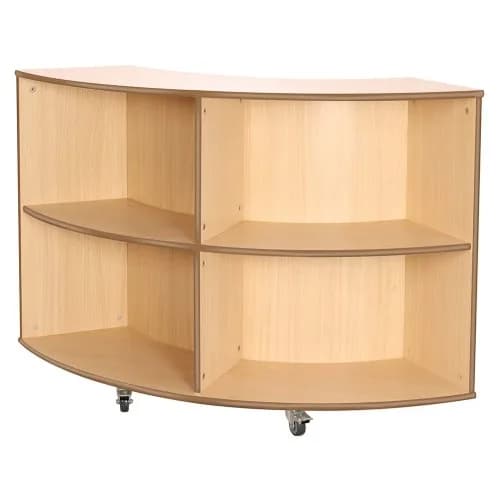 Curved Library Bookcase