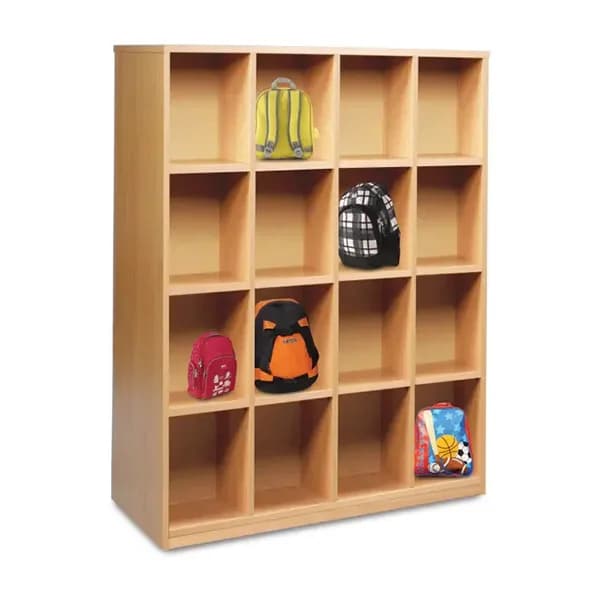 16 Compartment Bag Storage Unit