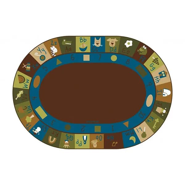 Learning Blocks Oval Nature - Small