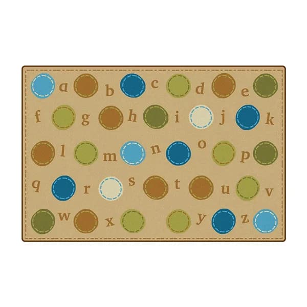 Alphabet Dots Nature - Small