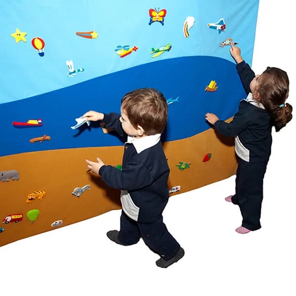 LARGE LAND SEA AND AIR WALL HANGER WITH TRAVEL PACK