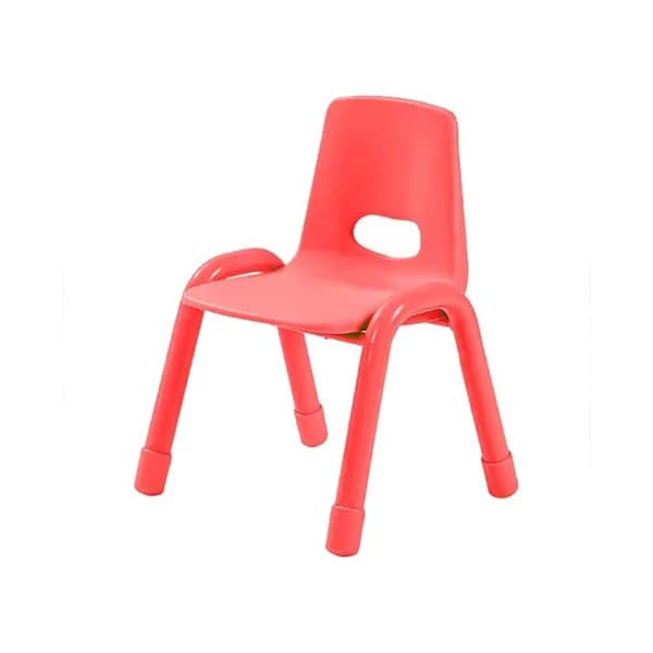 Plastic Chair with Metal Legs - H250mm