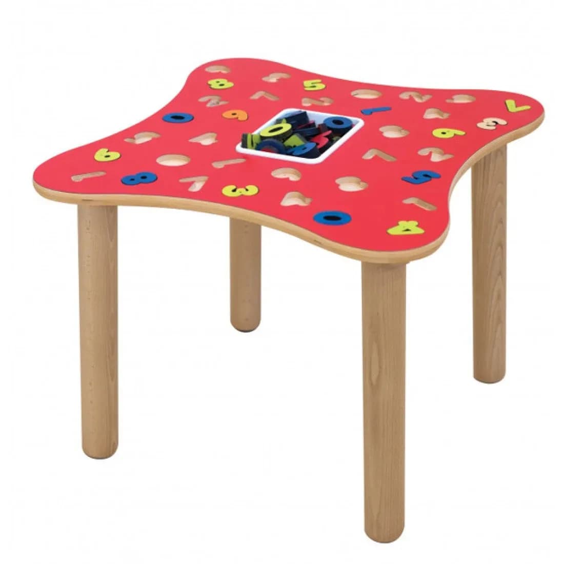 Wooden Activity Table (Numbers) H640mm