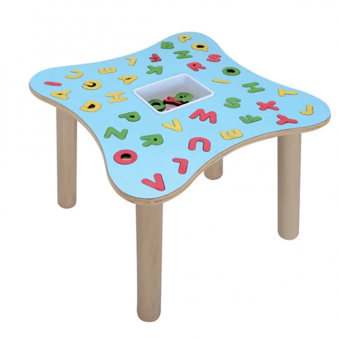 Wooden Activity Table (Alphabets) H530mm
