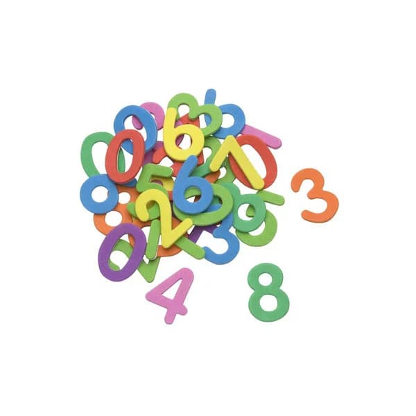 Foam Shapes- Number