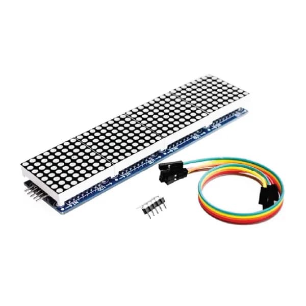 Red Dot Matrix Module (4 in1) - MAX7219