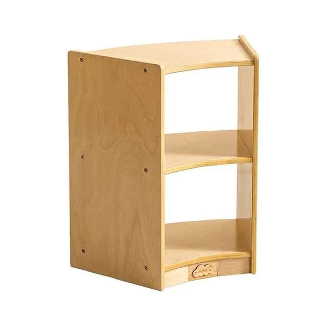 Curved Cabinet 2 Shelf