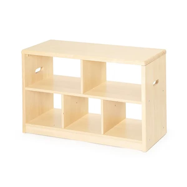 Cambridge Baby Open Back 5 Compartment Cabinet