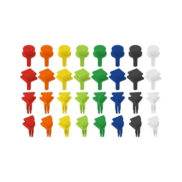 8 Colour Geometric Inserts
