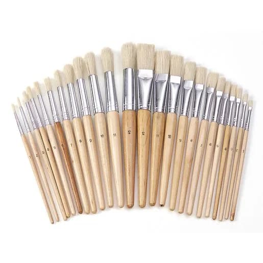 Easel Paint Brush Set