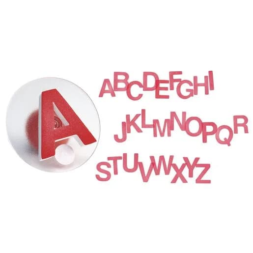 Easy-Grip Uppercase Alphabet Stampers