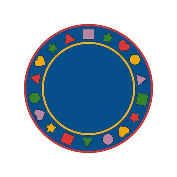 Blue Circle Carpet