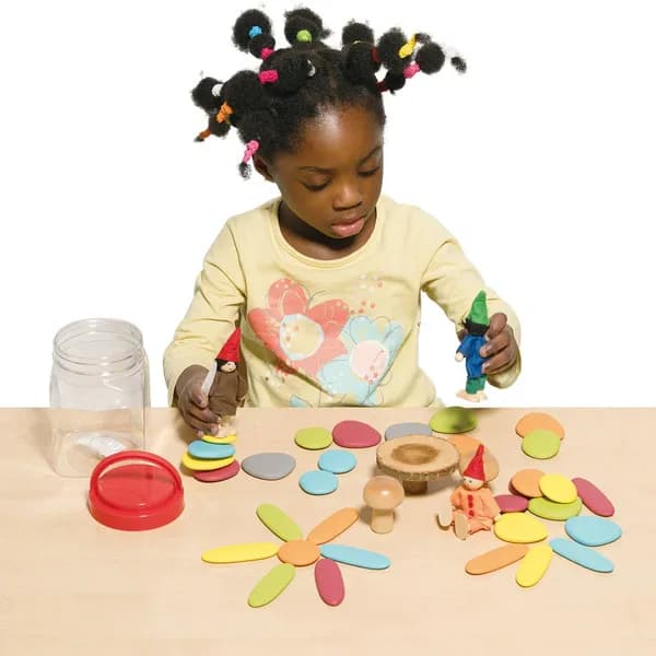 Junior Rainbow Pebbles - Pastel