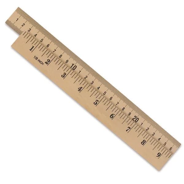 Wooden Meter Stick