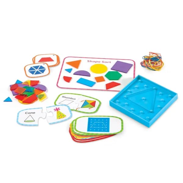First Grade Geometry Activity Set