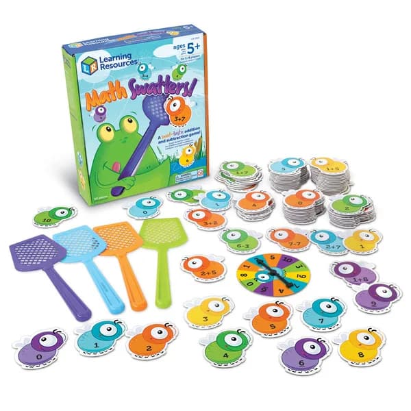 Math Swatters! Addition & Subtraction Game