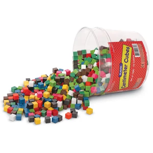 Centimeter Cubes - 500 Pieces
