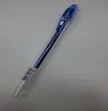 M&G CRYSTAL GEL PEN BLUE 0.7