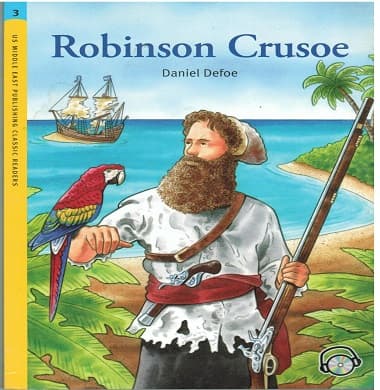 US Middle East Classic Readers - Level 3 – Robinson Crusoe Student's Book with Audio CD