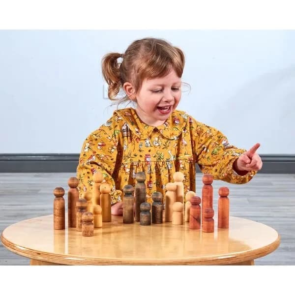 Multicultural Peg Families