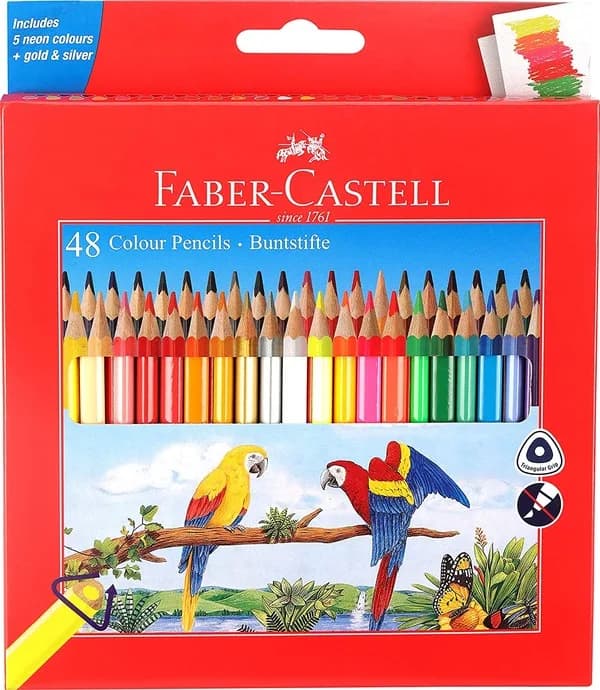 48 colour pencils
