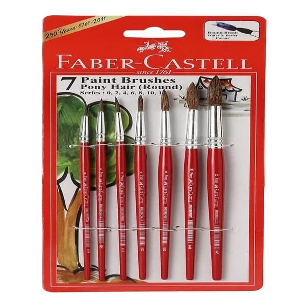Pony Hair Paint Brushes
